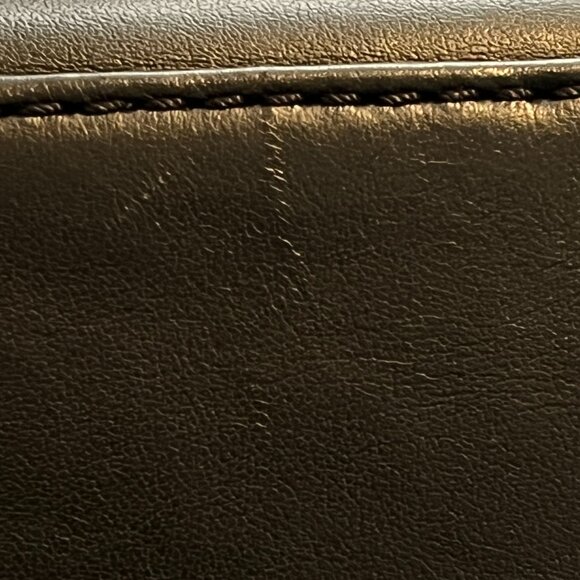 Dooney & Bourke Mckenkie Hobo Black & Brown Leather Bag Zipper, Tassel, Shoulder - Picture 12 of 16